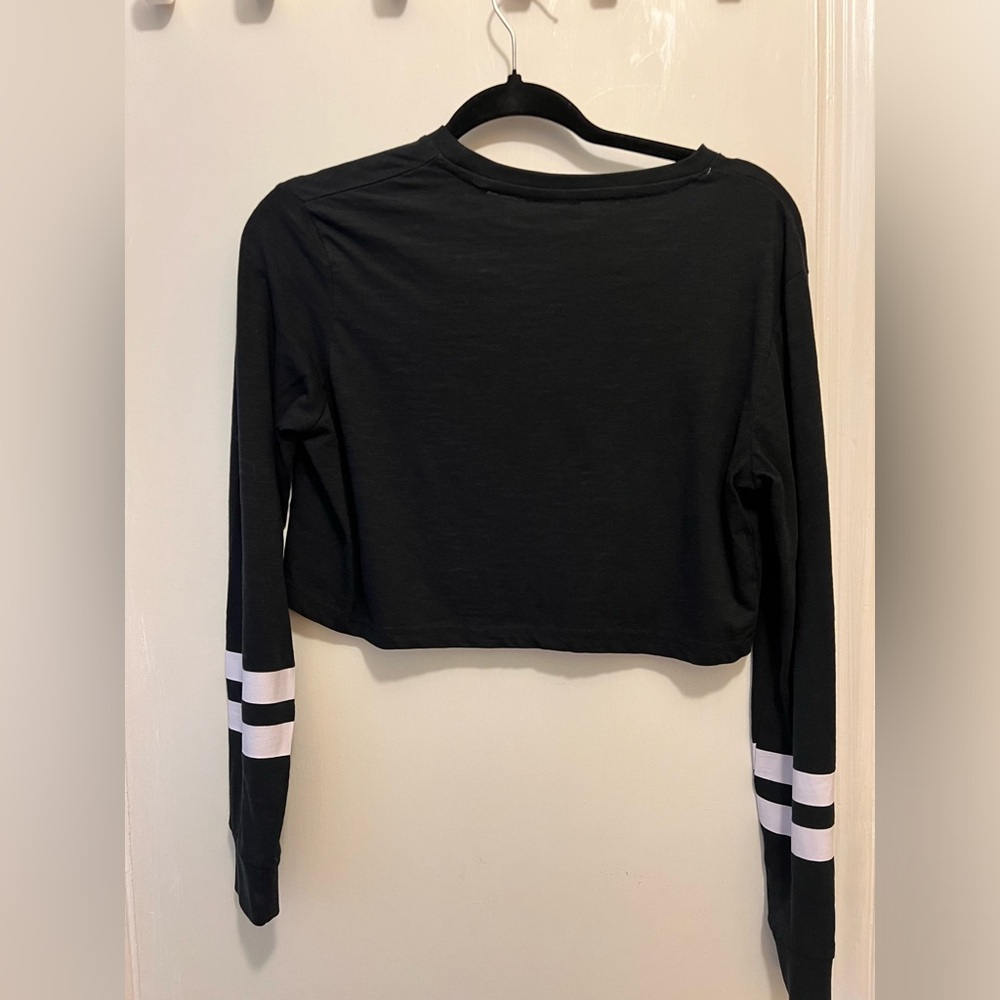 Too Fast - “Don’t Touch Me” Long-Sleeved Crop Top (Medium) EUC - Picture 3 of 6